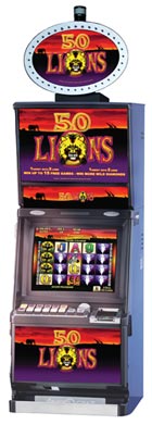 Aristocrats's 50 Lions Slot Machine