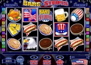 Microgaming's Bars and Stripes Video Slot is pure Americana.