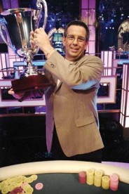 Ken Einiger, the winner of the 2005 World Series of Blackjack