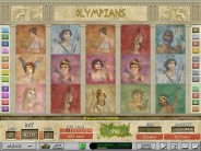 Olympians Slot features Greek Gods and Goddesses.