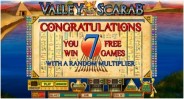 Valley of the Scarab Free Game
