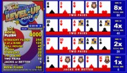 Jacks or Better Video Poker Level Up rolls out at Roxy Palace.