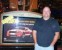 	Howard Bailey of Chula Vista with a picture of a 2007 Shelby GT Mustang that he won playing a penny slot machine at Viejas Casino in San Diego.